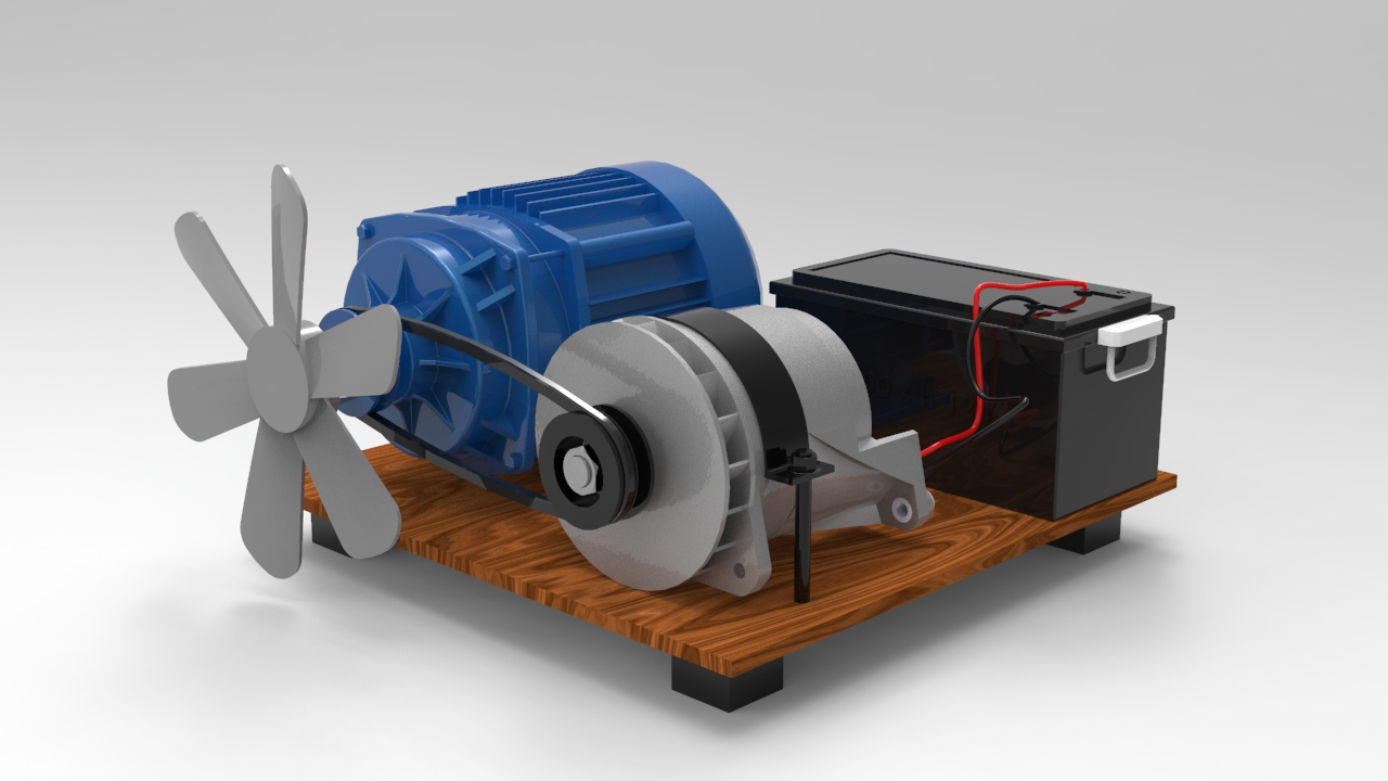 电动交流发电机